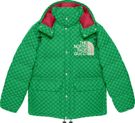 veste the north face gucci vert|north face Gucci jacket.